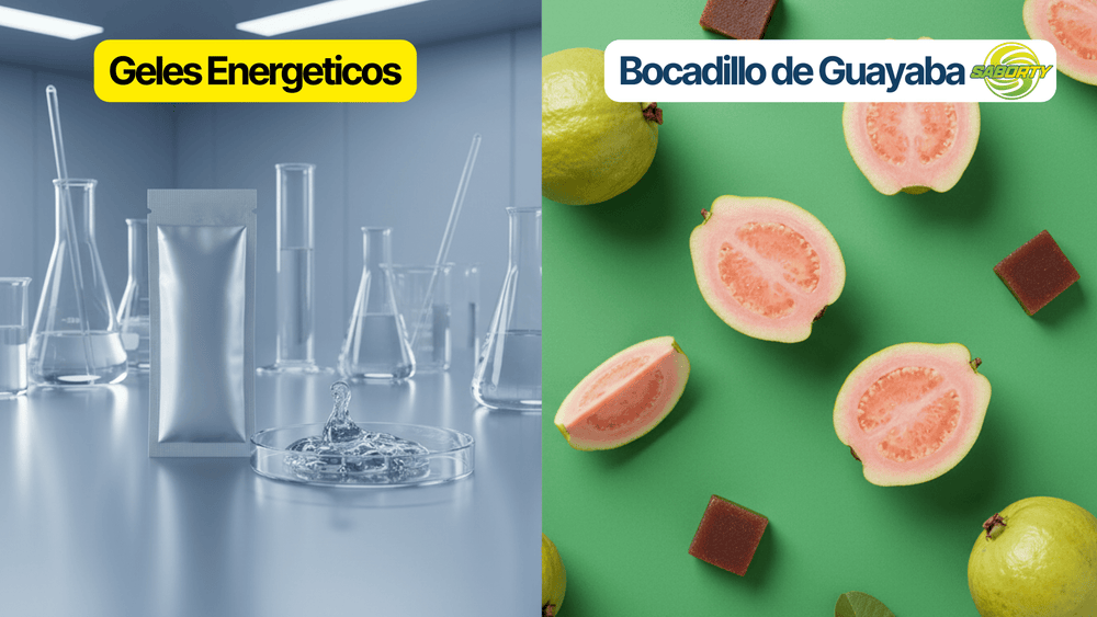 LA GUÍA DE NUTRICIÓN DEPORTIVA: Por qué el Bocadillo de Guayaba Saborty es la Evolución Natural frente a los Geles Energéticos