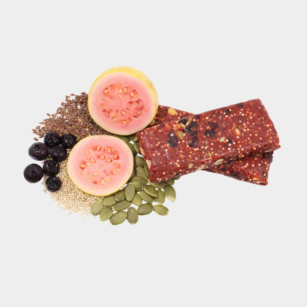 Saborty Nutri+ Barrita de Guayaba, Arándanos, Calabaza, Quinoa y Linaza - Saborty