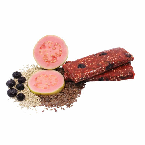 Saborty Nutri+ – Barrita de Guayaba con Arándanos, Quinoa y Linaza