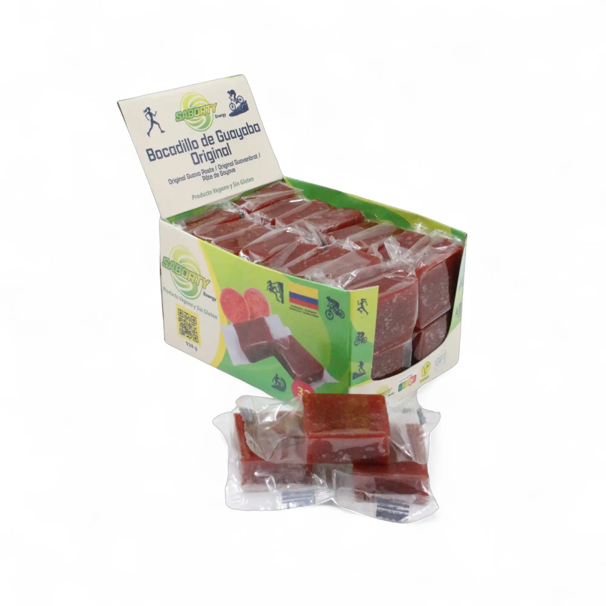 Bocadillo de Guayaba Saborty – Energía Natural para tu Próximo Desafío