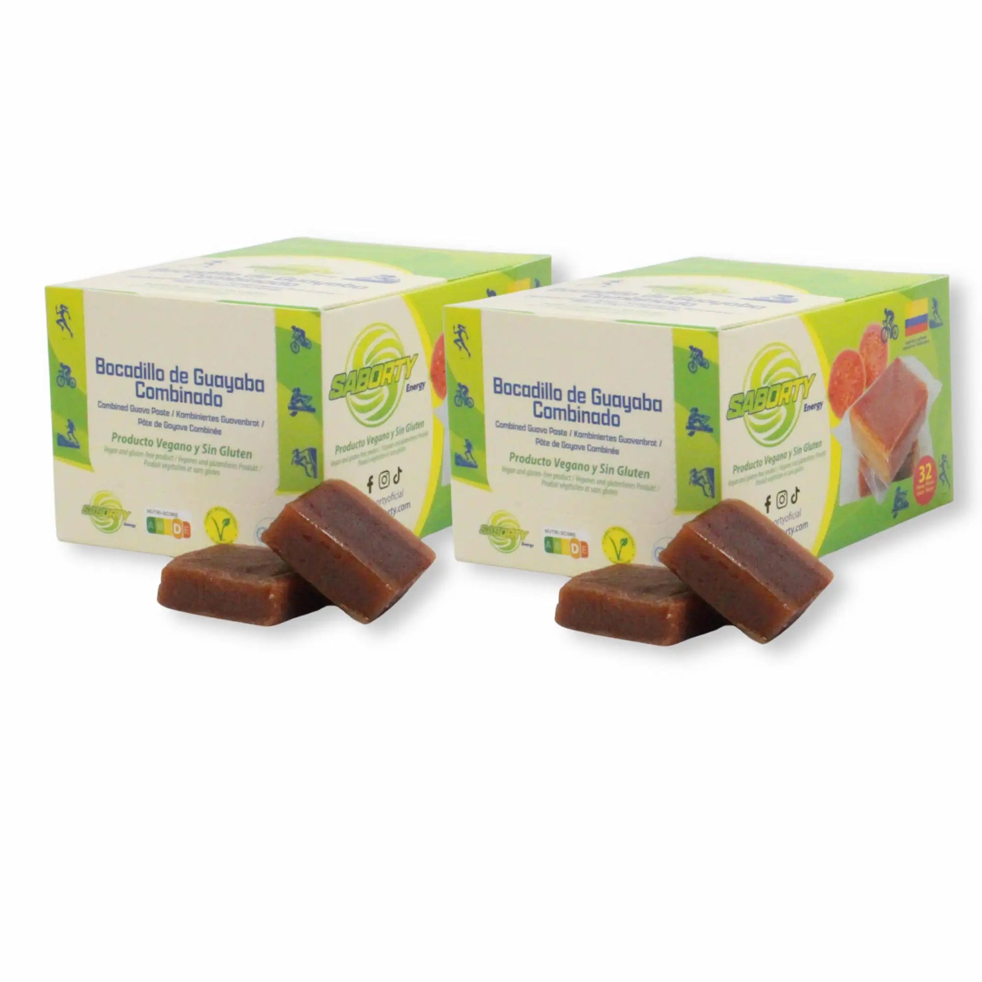 Bocadillo de Guayaba Saborty – Energía Natural para tu Próximo Desafío