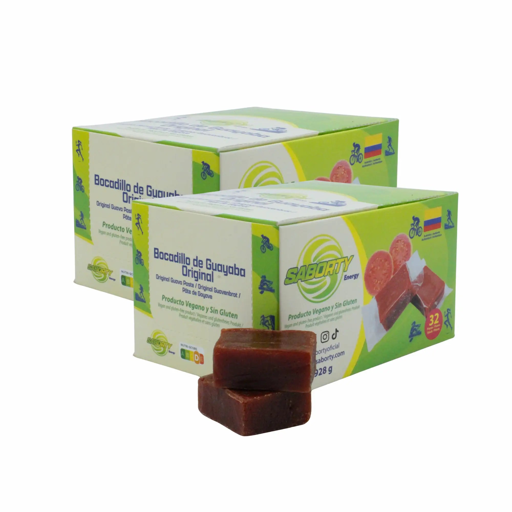 Bocadillo de Guayaba Saborty – Energía Natural para tu Próximo Desafío