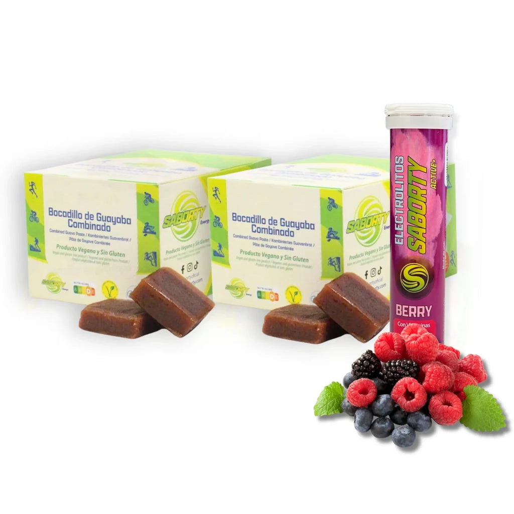 Caja Bocadillo de Guayaba Energy (32 uds / Packs Ahorro) - Saborty