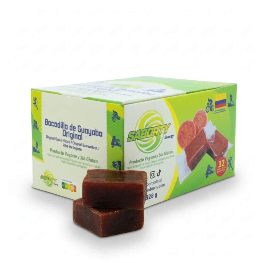 Caja Bocadillo de Guayaba Energy (32 uds / Packs Ahorro) - Saborty