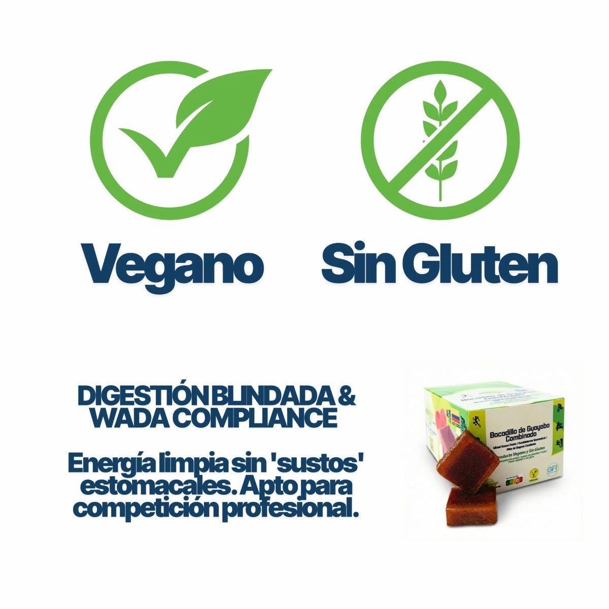 Caja Bocadillo de Guayaba Energy (32 uds / Packs Ahorro) - Saborty