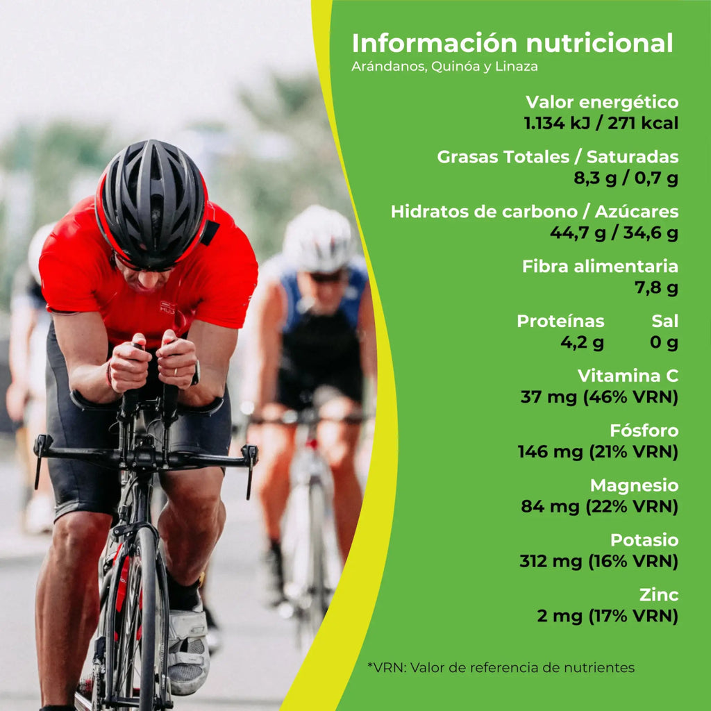 Saborty Nutri+ – Bocadillo de Guayaba con Arándanos, Quinoa y Linaza - Saborty